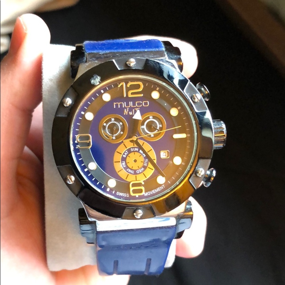 Mulco Swiss watch Navy Blue
